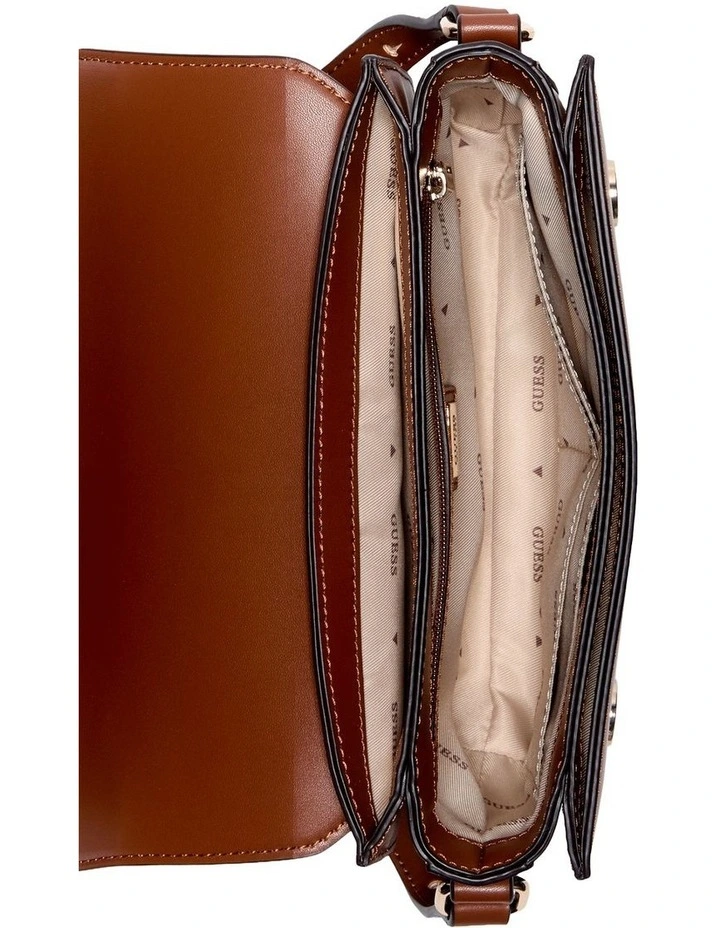 Janie Crossbody Bag in Cognac image 4