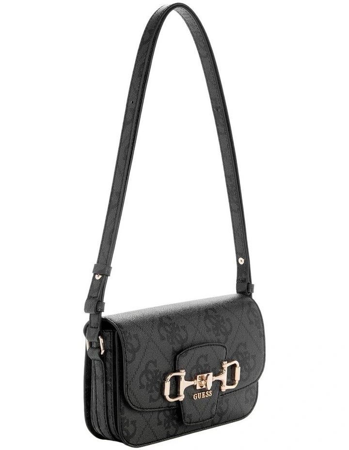 Janie Crossbody Bag in Coal Logo image 2
