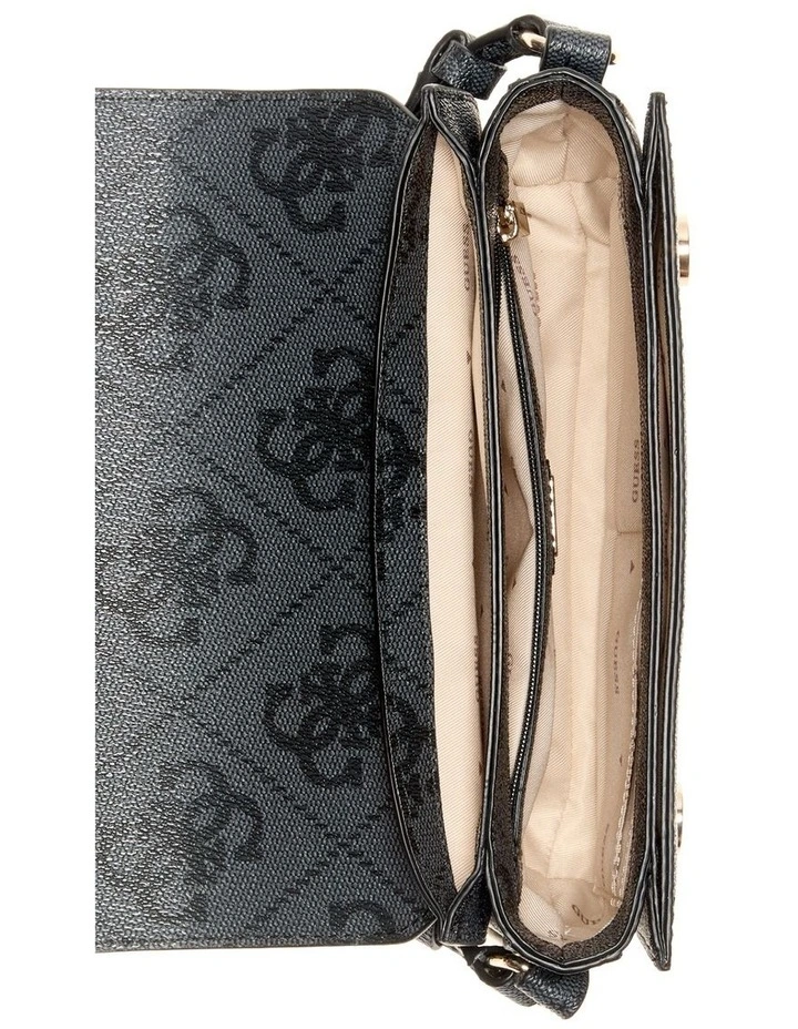 Janie Crossbody Bag in Coal Logo image 4