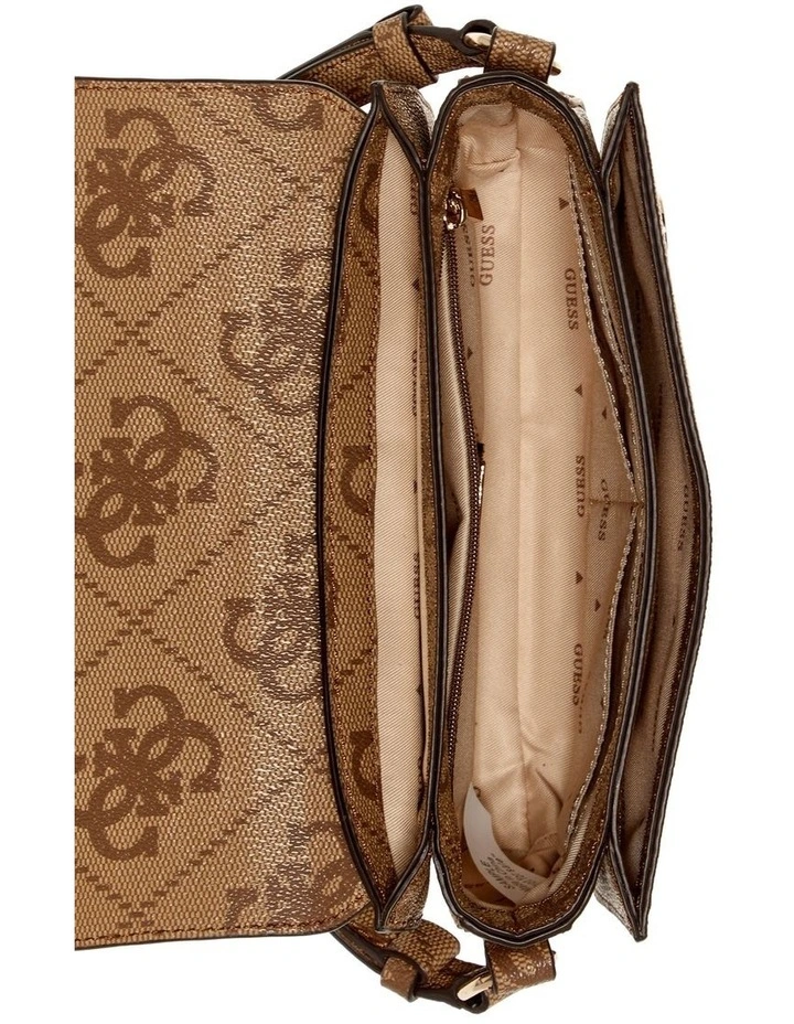 Janie Crossbody Bag in Latte Logo image 4