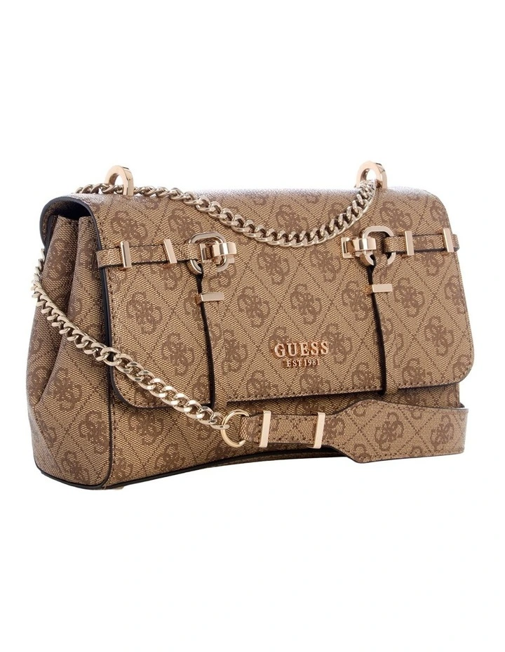 Leona Crossbody Bag in Latte Logo image 2