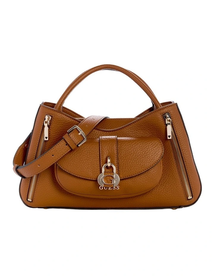 Jessa Girlfriend Satchel Bag in Caramel image 1