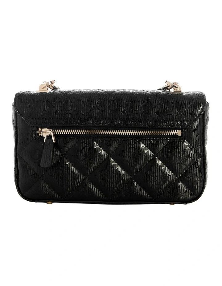 Libby Satchel Bag in Black image 3