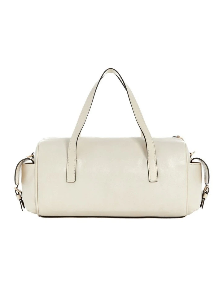 Kassie Small Satchel Bag in Off White image 3