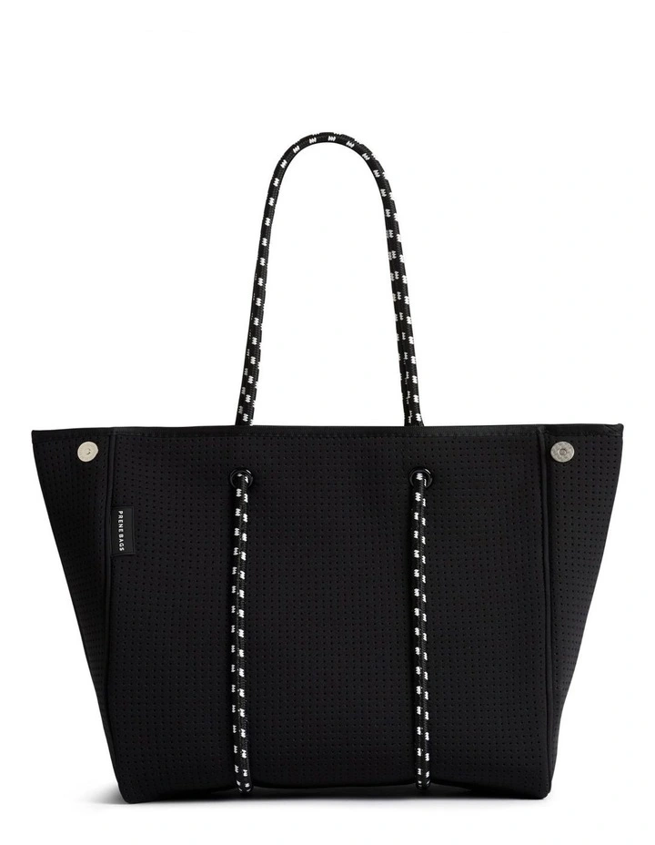 The Brighton Tote Bag in Black image 2
