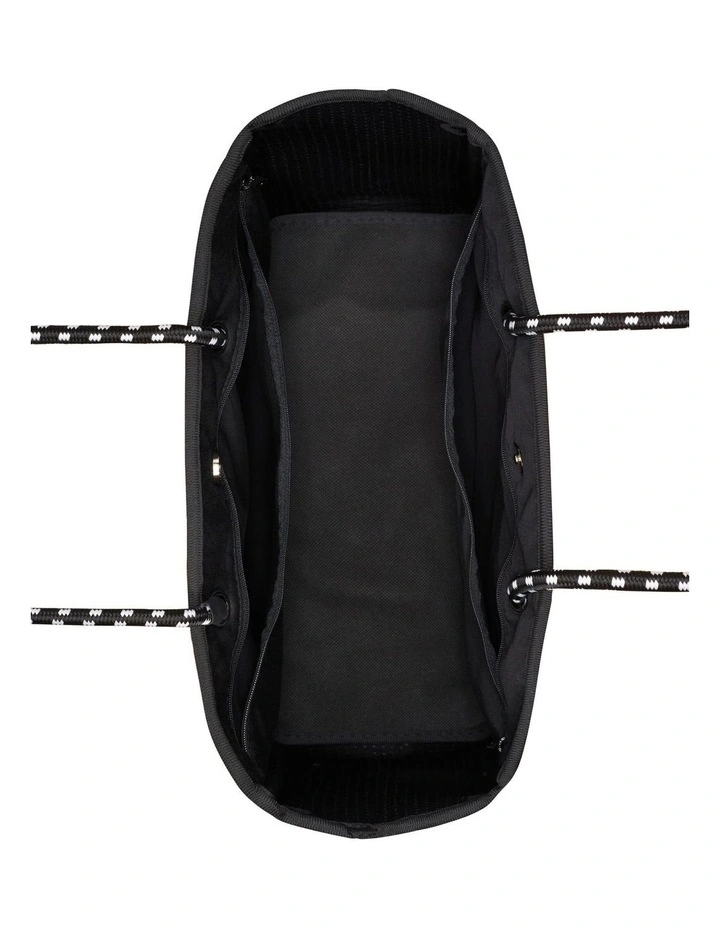 The Brighton Tote Bag in Black image 5
