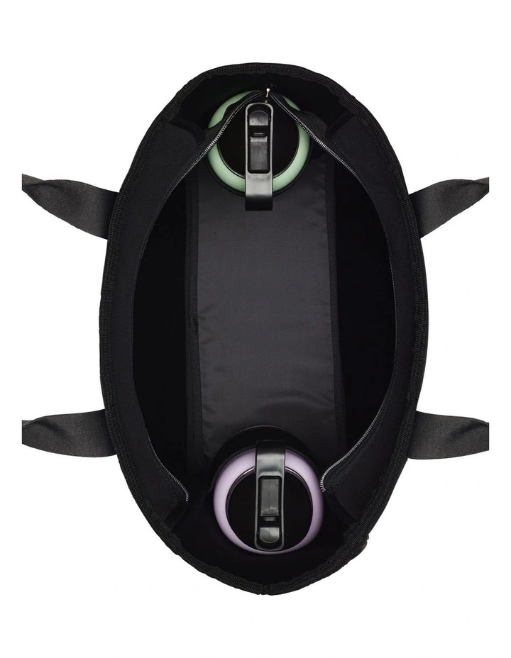 The Muse Tote Bag in Black image 3