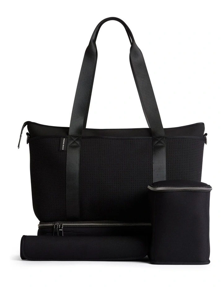 The Saturday Tote Bag in Black image 1