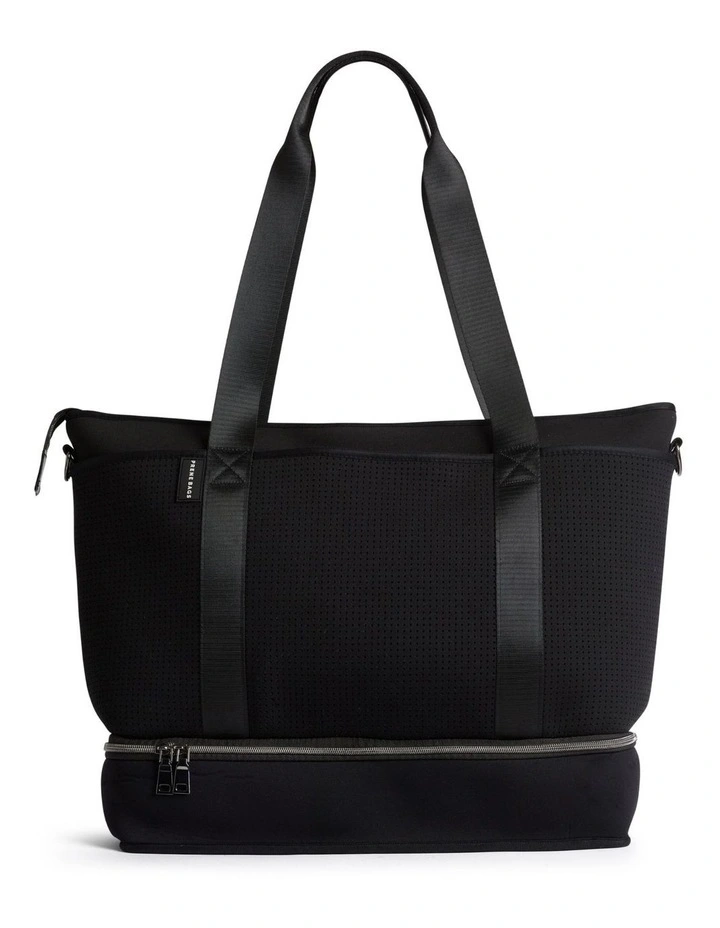 The Saturday Tote Bag in Black image 2