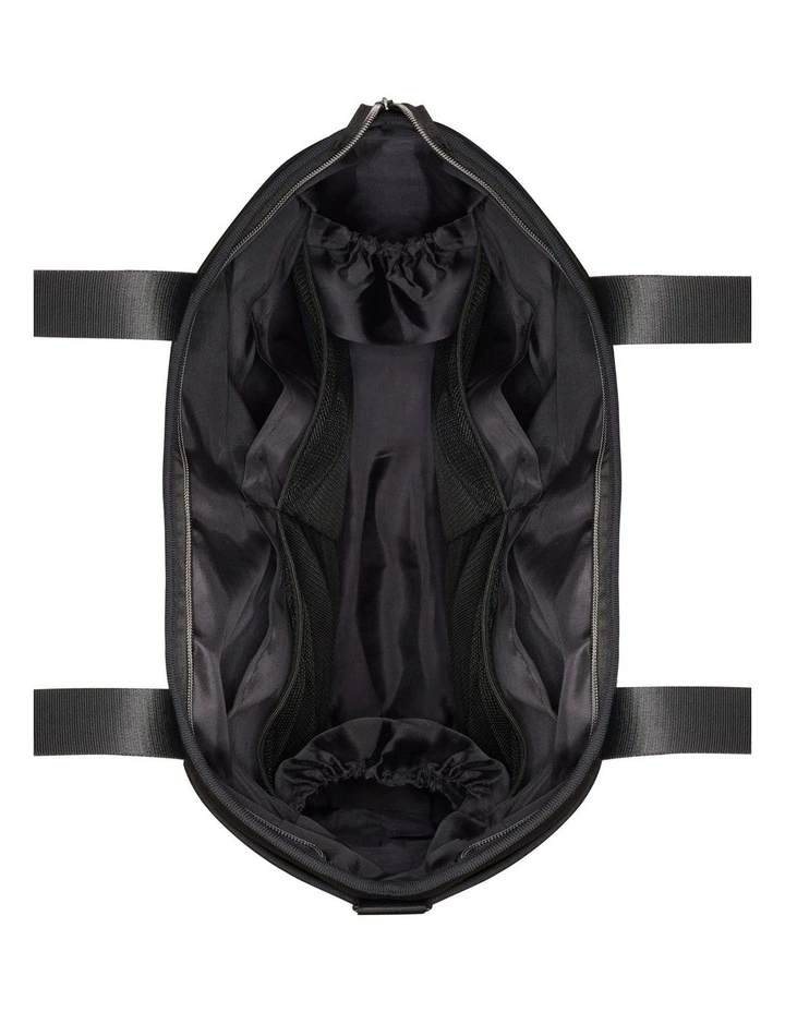 The Saturday Tote Bag in Black image 7