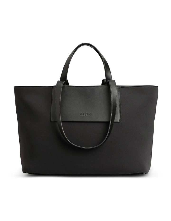 The Blake Tote Bag in Black image 2
