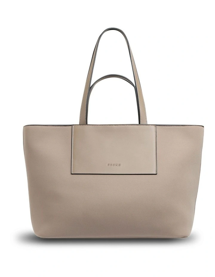 The Blake Tote Bag in Mushroom image 1