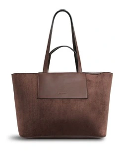 The Blake Tote Bag in Chocolate