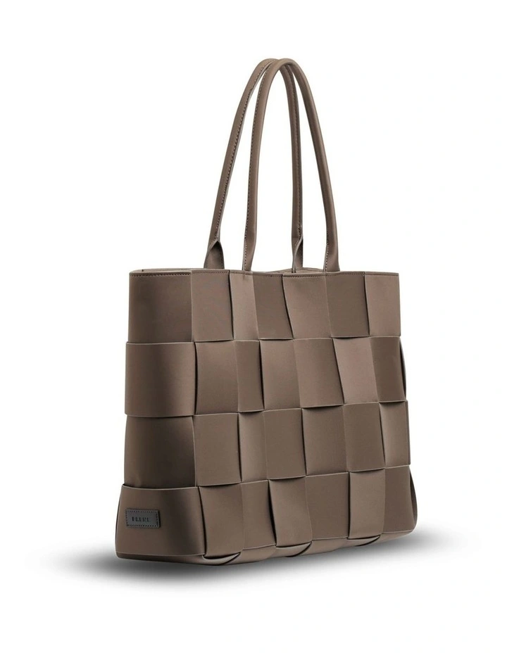 The Holiday Tote Bag in Cocoa image 2