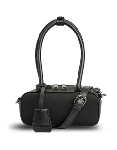 The Hallie Shoulder Bag in Black