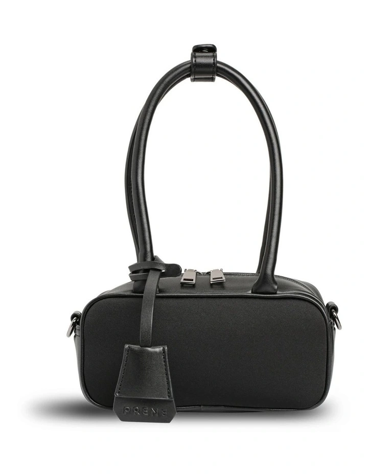 The Hallie Shoulder Bag in Black image 2