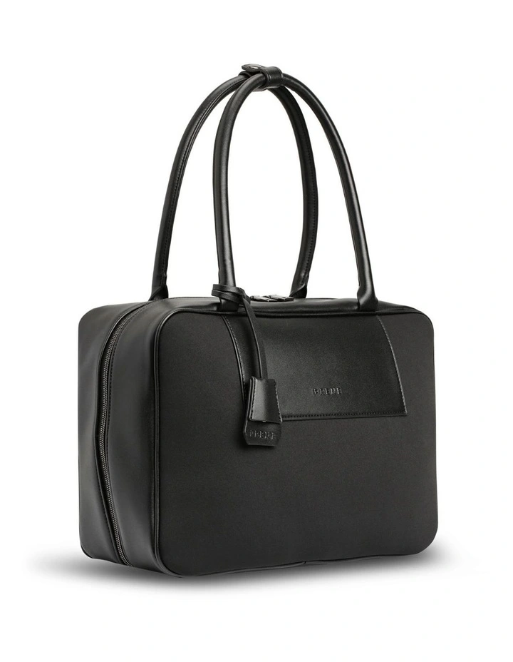 The Harlow Tote Bag in Black image 2