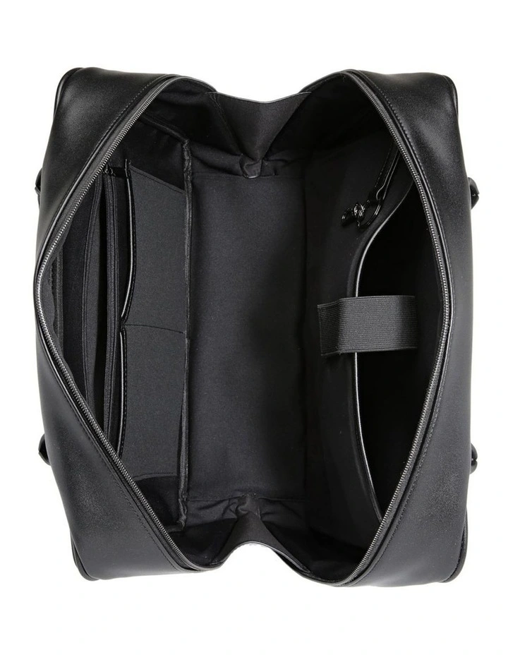 The Harlow Tote Bag in Black image 4