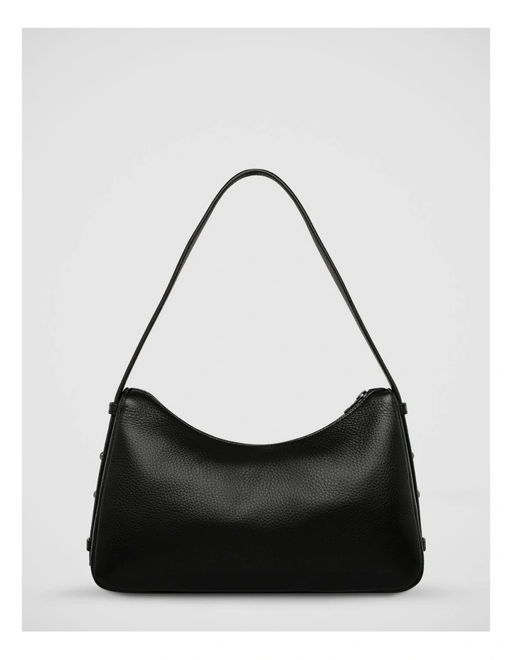 Hideout Shoulder Bag in Black image 3