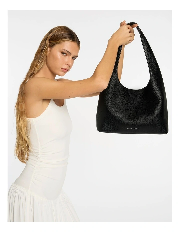 Solstice Shoulder Bag in Black image 2