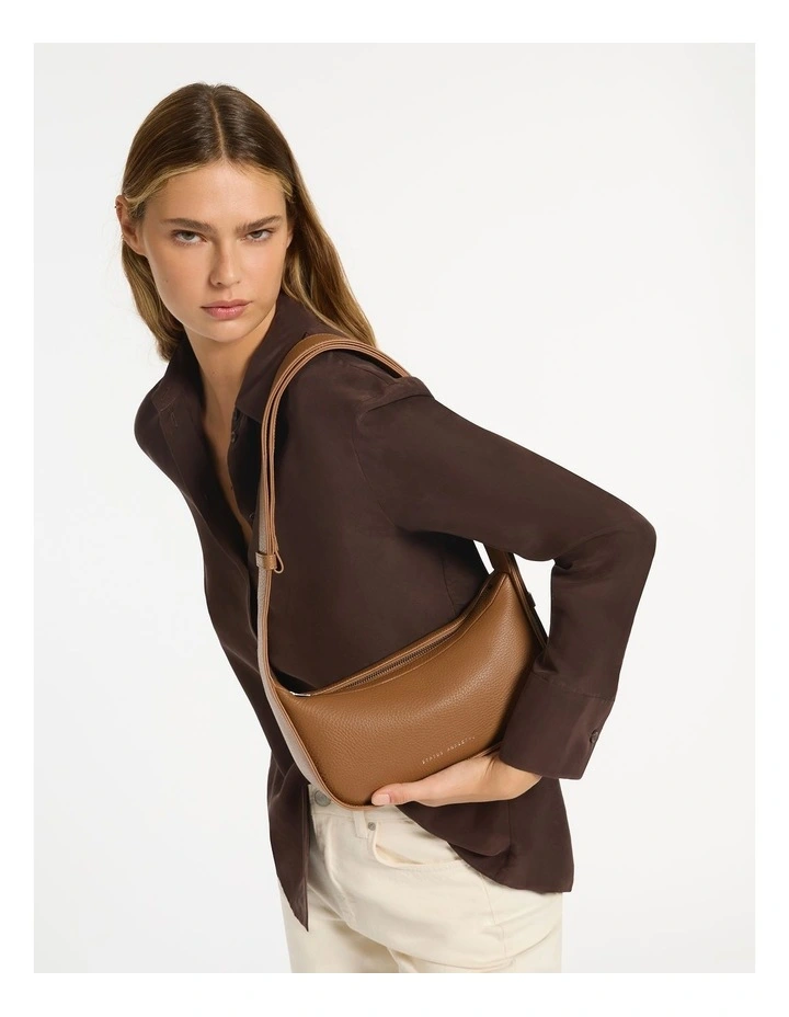 Haven Shoulder Bag in Camel image 5