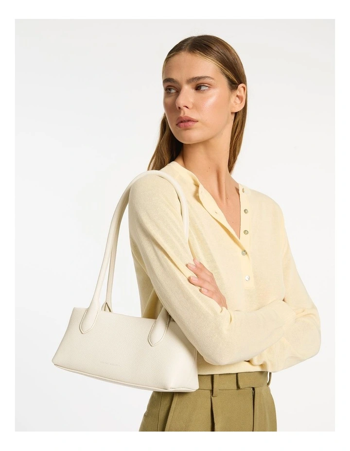 The Lost Shoulder Bag in Chalk image 6