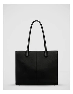 Without Warning Tote Bag INin Black