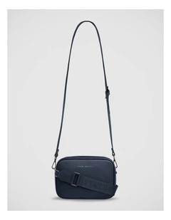 Plunder With Web Crossbody Bag in Midnight Blue