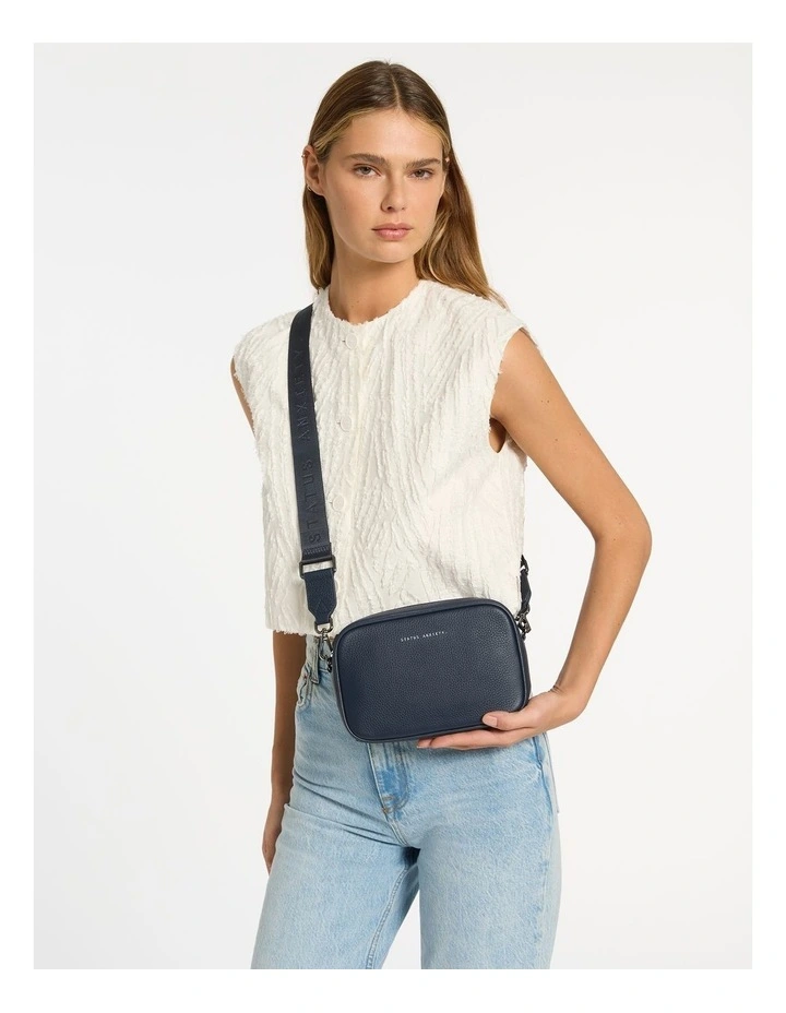 Plunder With Web Crossbody Bag in Midnight Blue image 2