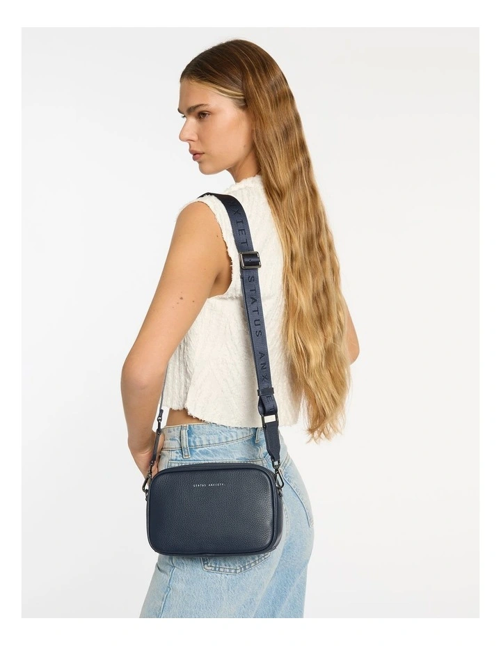Plunder With Web Crossbody Bag in Midnight Blue image 4
