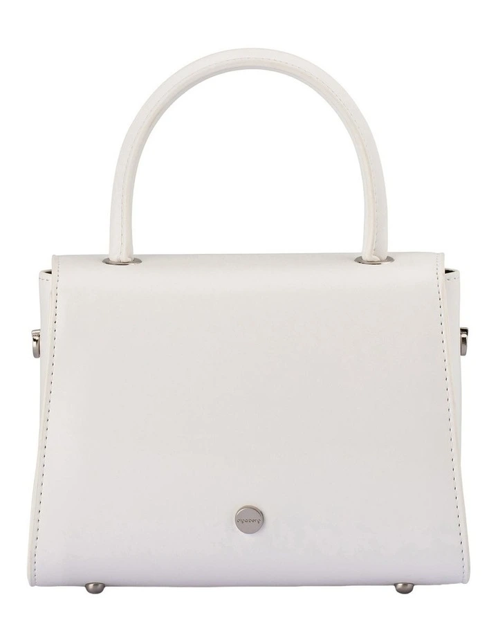 Hux Clutch Bag in White image 7