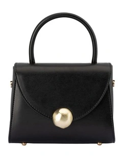 Hux Clutch Bag in Black