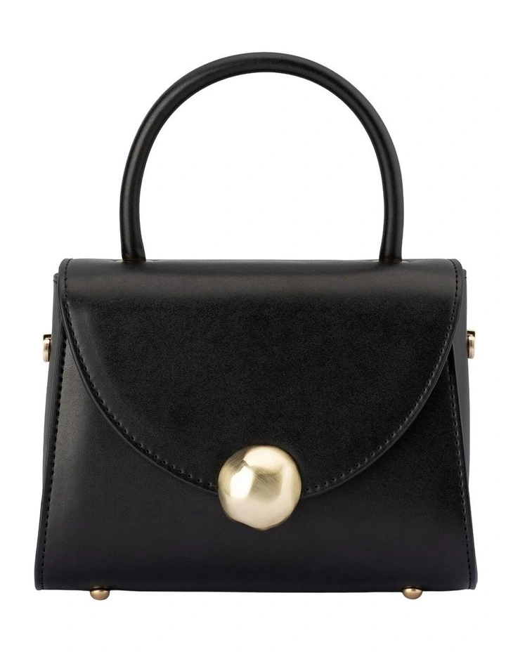 Hux Clutch Bag in Black image 1