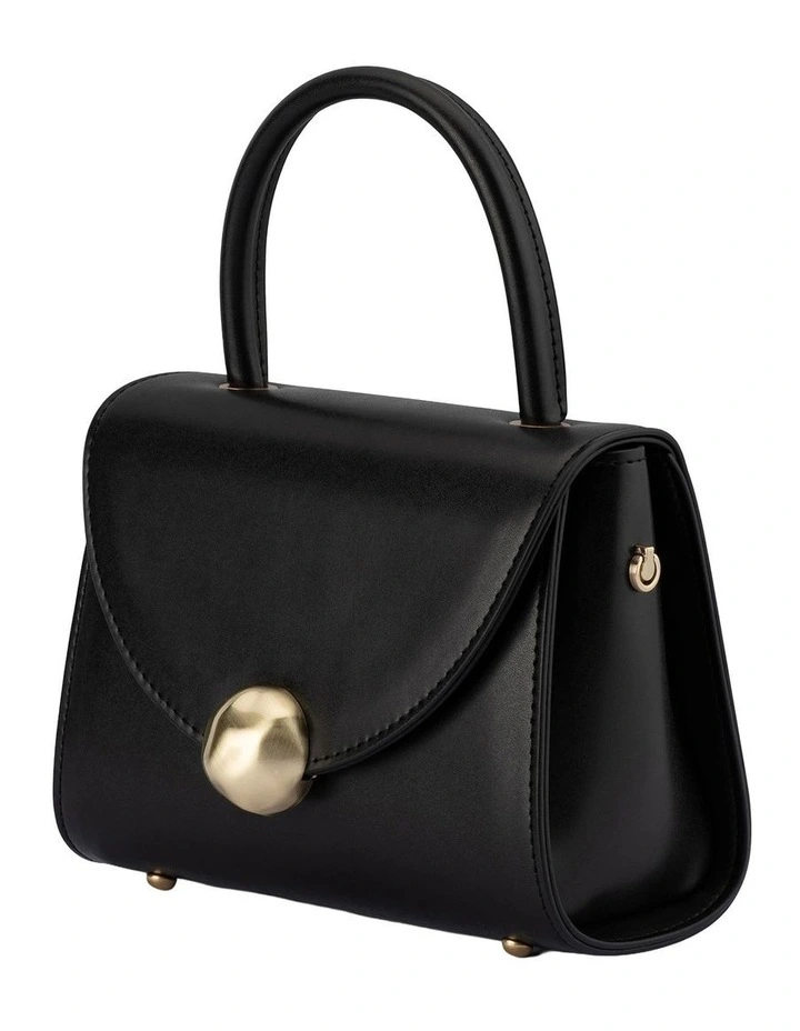 Hux Clutch Bag in Black image 4