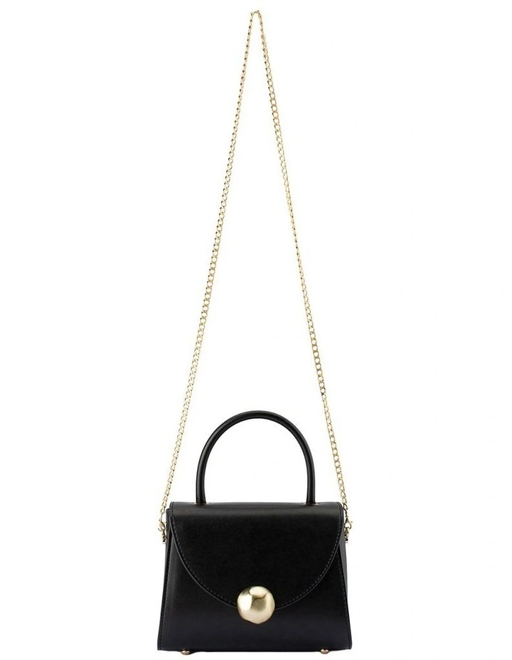 Hux Clutch Bag in Black image 5