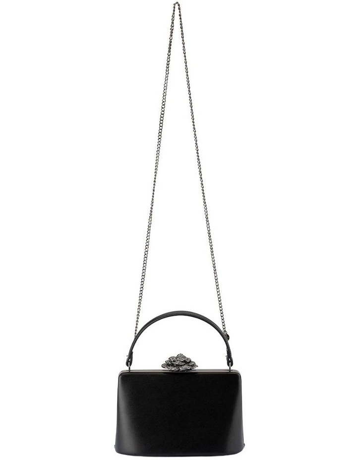 Grace Clutch Bag in Black image 5