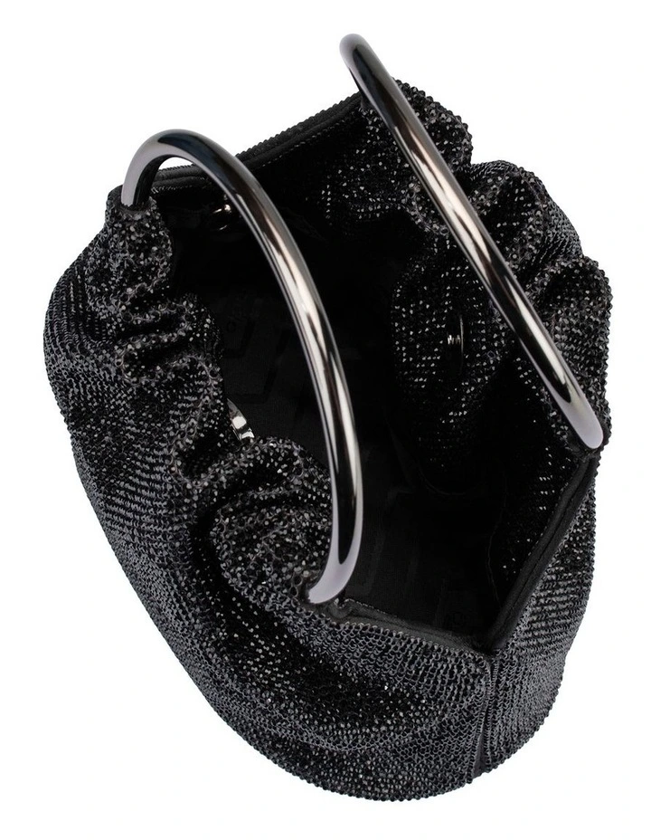 Mabel Clutch Bag in Black image 6