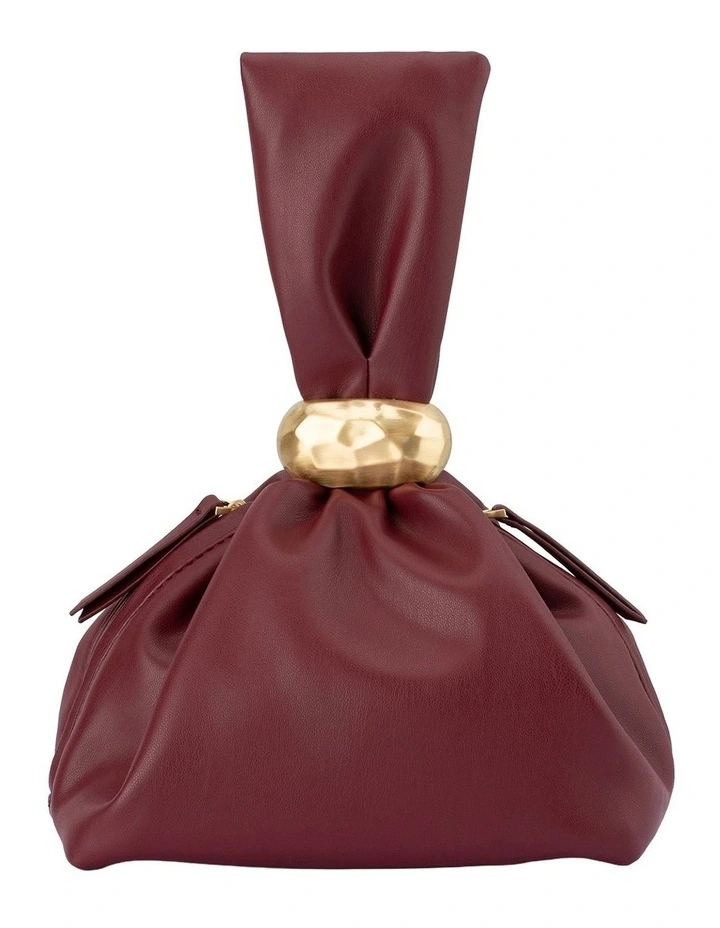 Lenni Pouch Bag Clutch Bag in Burgundy image 1
