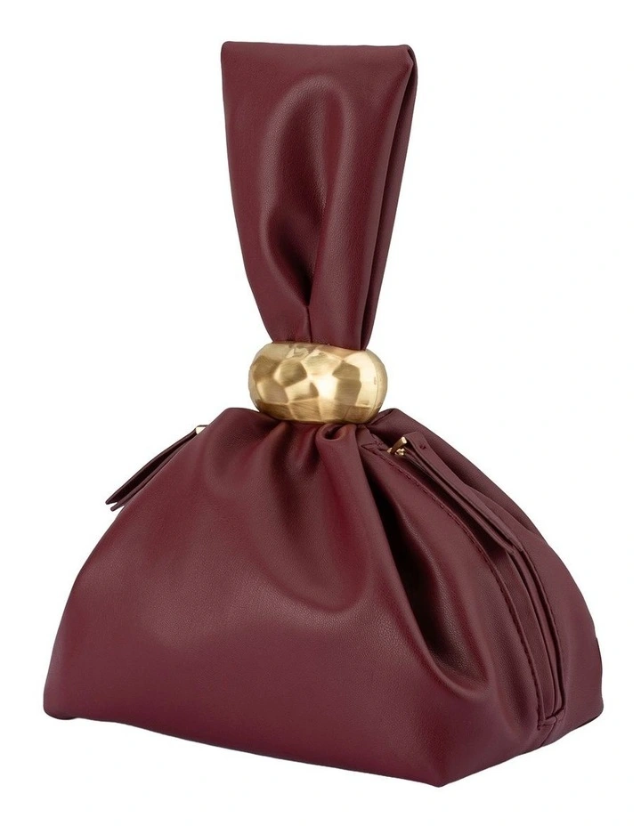 Lenni Pouch Bag Clutch Bag in Burgundy image 3