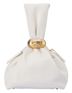 Lenni Clutch Bag in White