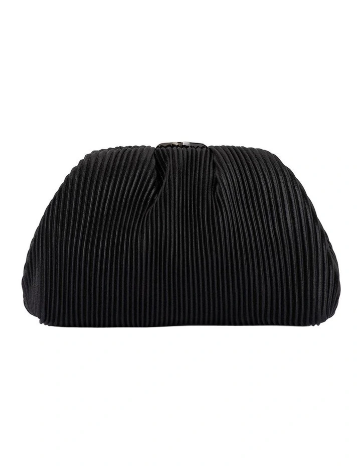 Naomi Clutch Bag in Black image 1