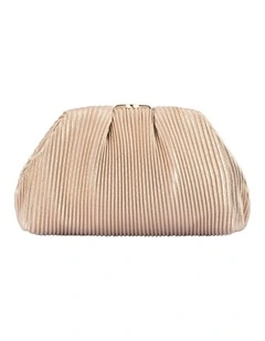 Naomi Clutch Bag in Gold
