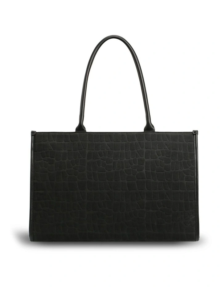 The Era Tote Bag in Black image 1