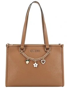 Florance Tote Bag in Saddle Tan