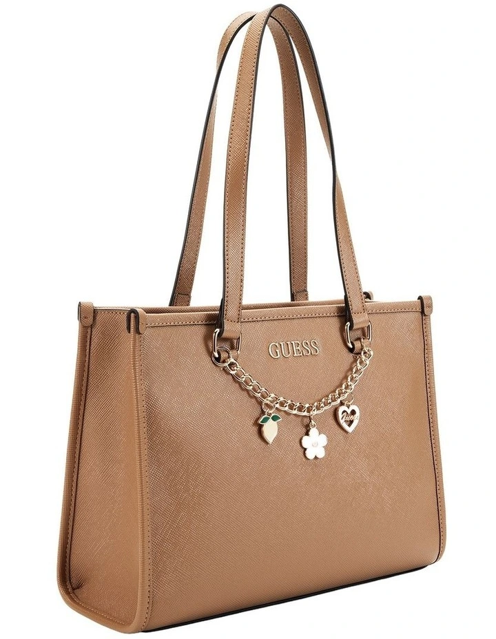 Florance Tote Bag in Saddle Tan image 2