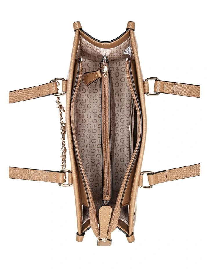 Florance Tote Bag in Saddle Tan image 4