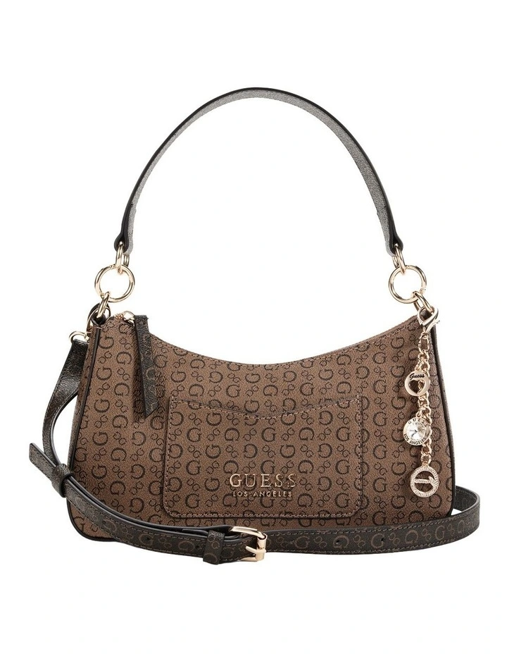 Gabbi Mini Top Zip Bag in Cocoa Multi image 1