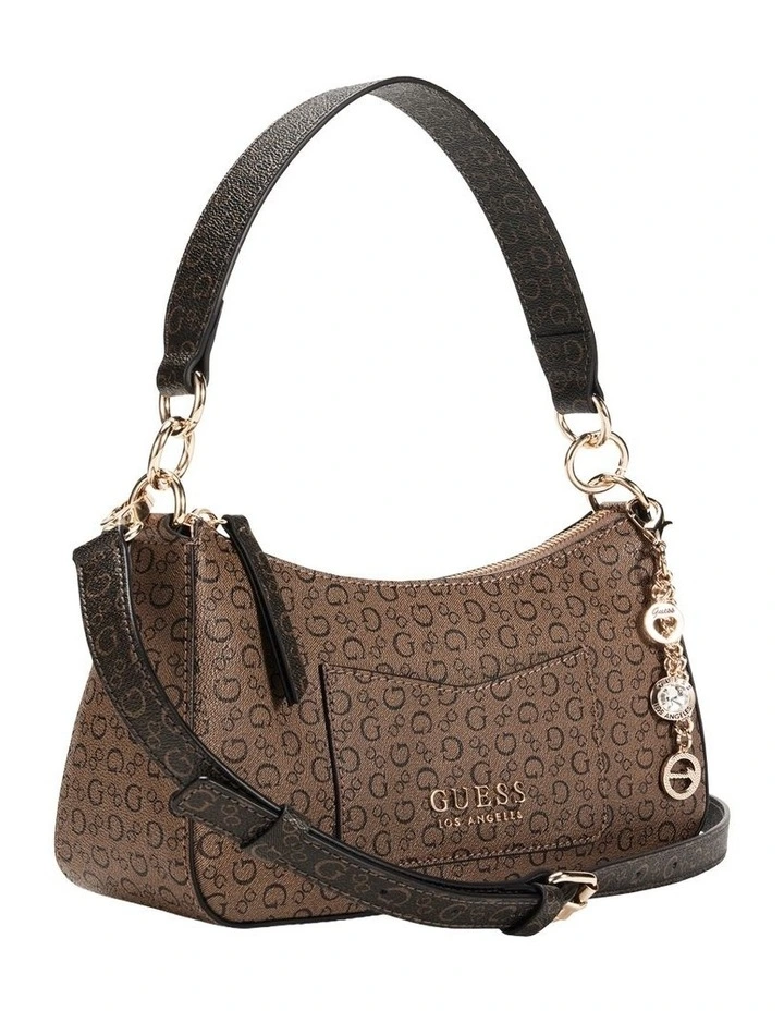 Gabbi Mini Top Zip Bag in Cocoa Multi image 2