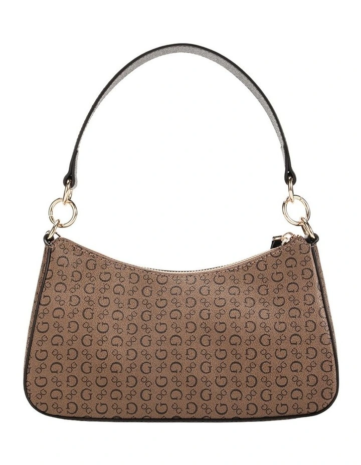 Gabbi Mini Top Zip Bag in Cocoa Multi image 3