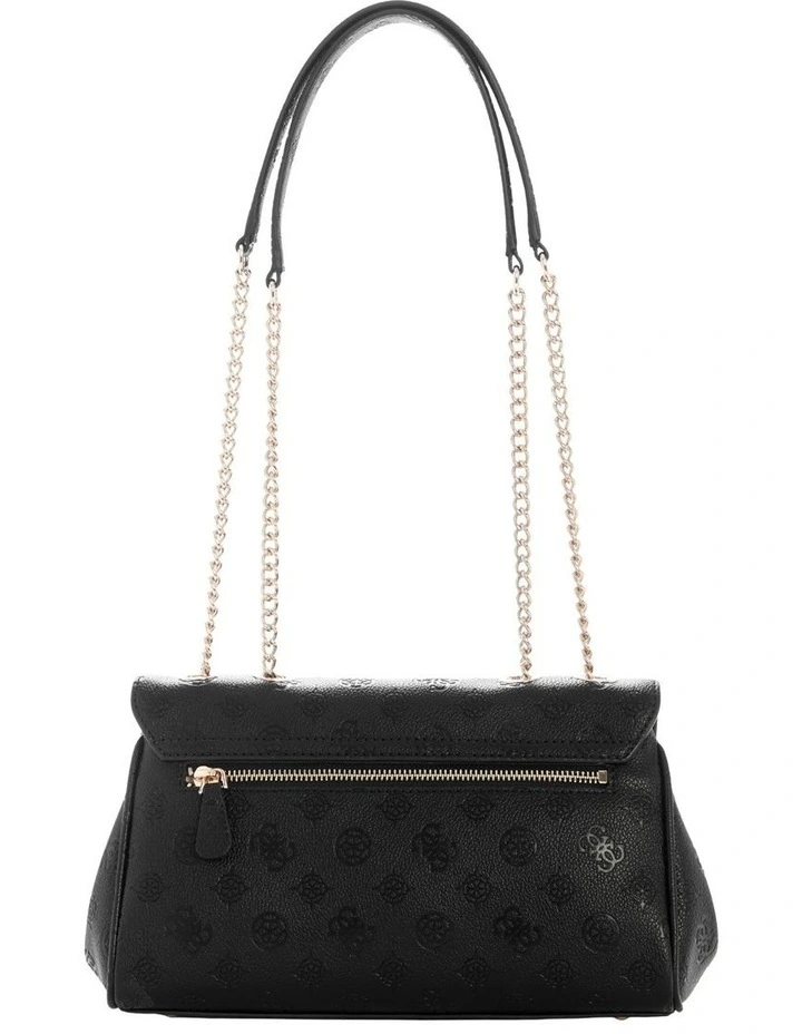 Ella Logo Crossbody Bag in Black Logo image 4
